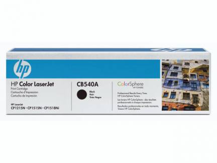 Color LaserJet 125A black toner