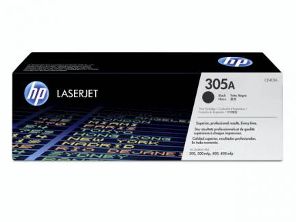 Color LaserJet 305A black toner