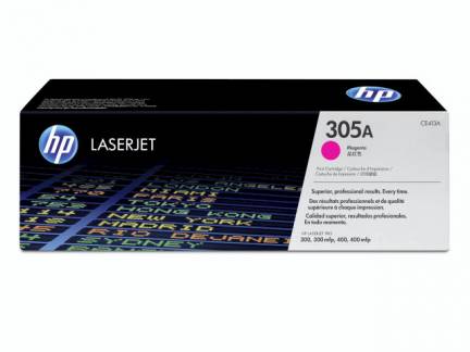 Color LaserJet 305A magenta toner