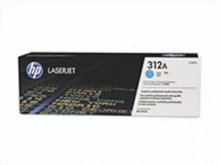 Color laserjet 312A cyan toner cartridge