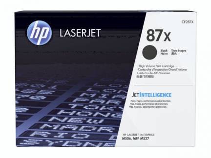 LaserJet 87X black toner HC