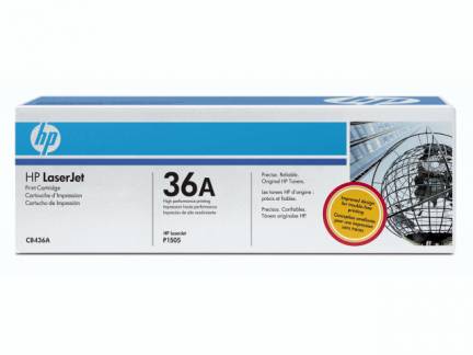 LaserJet 36A black toner