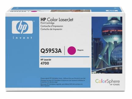 Color LaserJet 643A magenta toner