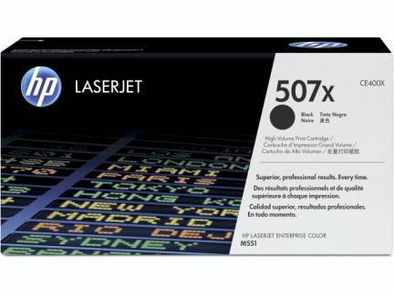 Color LaserJet 507X black tonerHC