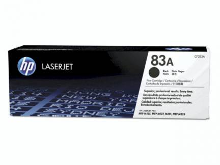 LaserJet 83A black toner cartridge