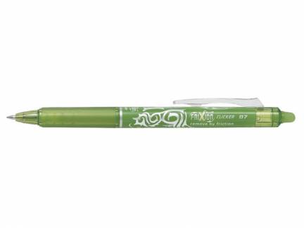 Kuglepen Pilot FriXion Clicker lime medium 0,7mm