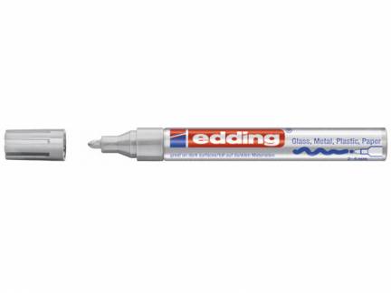 Paint marker Edding 750 permanent hvid 2-4mm rund spids