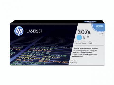 Color LaserJet 307A cyan toner