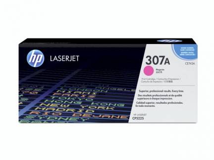 Color LaserJet 307A magenta toner