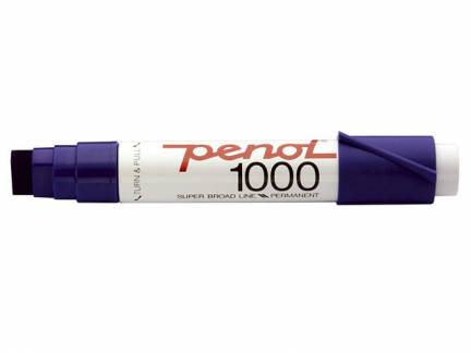 Marker Penol 1000 blå 3-16mm