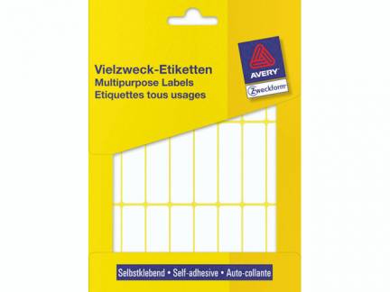 Etiket hvid 50x14mm 672stk/pak 3336