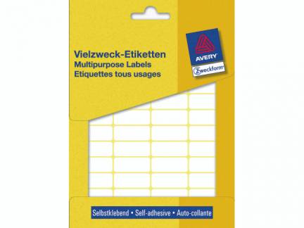 Etiket Avery hvid 29x18mm 3319 960stk/pak