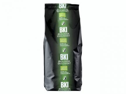 Kaffe BKI økologisk extra mørk 500g/ps