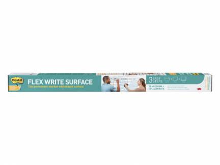 Film Post-it 0,914x1,219m hvid Flex Write Surface