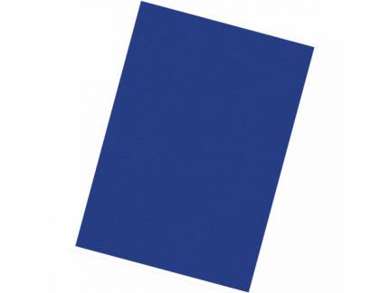 Kartonforside Fellowes A4 250g blå Linen Texture 100stk/pak til indbinding
