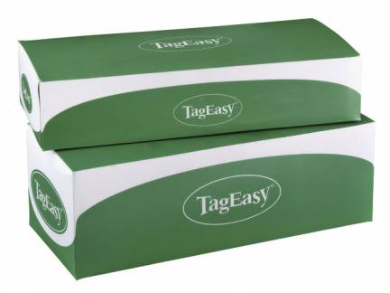 Tekstilsnor t/TagEasy 40 mm std. 5000stk/pak