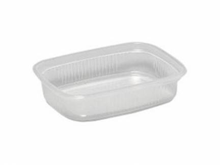 Plastbakke klar 125ml PP 100stk/pak