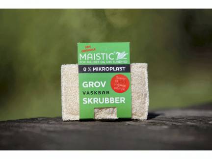 Skuresvamp grov skrubber plastfri 11x11cm