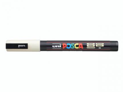 Paint marker Uni Posca PC-3M ivory 0,9-1,3mm