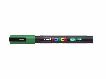 Paint marker Uni Posca PC-3M green 0,9-1,3mm