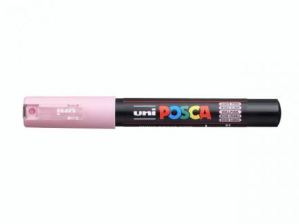 Paint marker Uni Posca PC-1M light pink 0,7mm