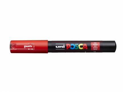 Paint marker Uni Posca PC-1M red 0,7mm