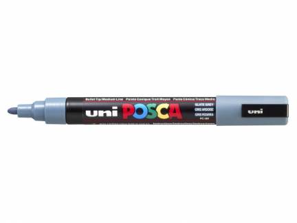 Paint marker Uni Posca PC-5M slate grey 1,8-2,5mm