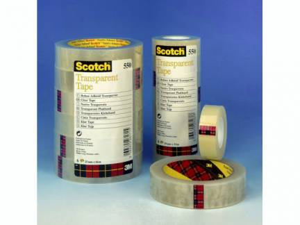 Tape Scotch kontortape 550 transparent 15mmx33m
