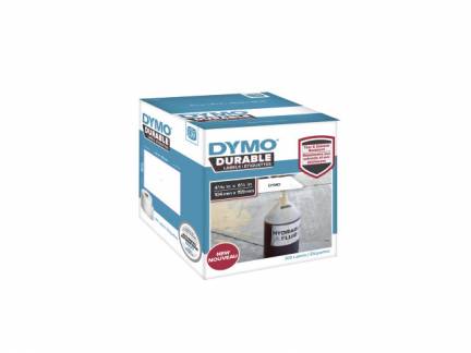 Label Dymo Durable etiket 104x159mm 200stk/rul fragtlabel