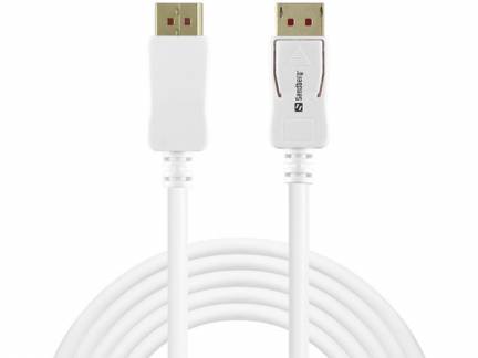 DisplayPort 1.4 8K/60Hz, White (2m)