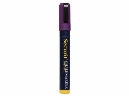 Chalkmarker Securit Original violet 2-6mm skrå spids