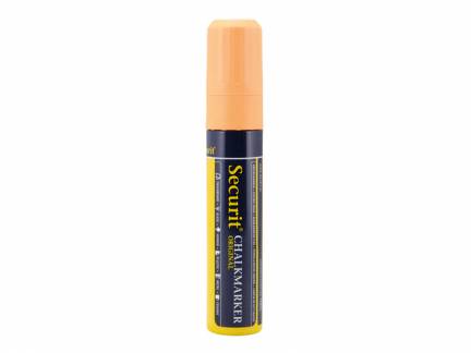 Chalkmarker Securit Original orange 7-15mm blok spids