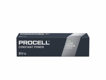 Batteri Procell alkaline Constant 9V 10stk/pak
