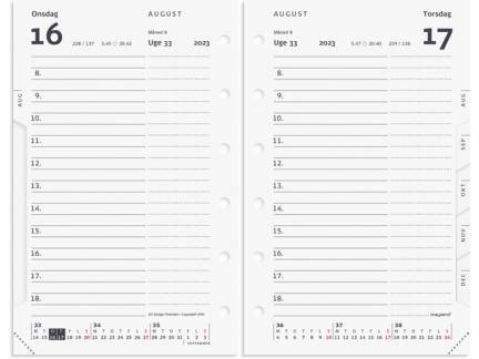 Dagkalender System Mini 8x12,6cm 2023 3552 00