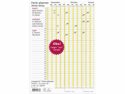 Ferie Planner 2023/2024 100x29,7cm 2023/24 1040 00 1x1x1mm (1)
