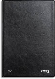 Ugekalender City Diplomat 16,8x24,5cm vinyl sort 2023 1940 00