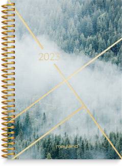 Ugekalender A6 Weekly Skov 10,5x14,8cm h&oslash;jformat 2023 2011 30