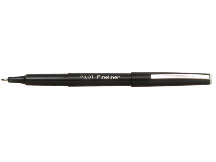 Fineliner Pilot Extra Fine sort 1,2mm spids 0,4mm stregbredde