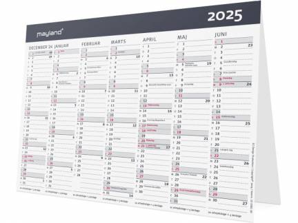 Kontor-bordkalender Moderne A5 2025