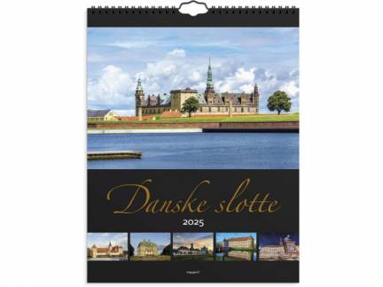 Vægkalender Danske slotte 2025