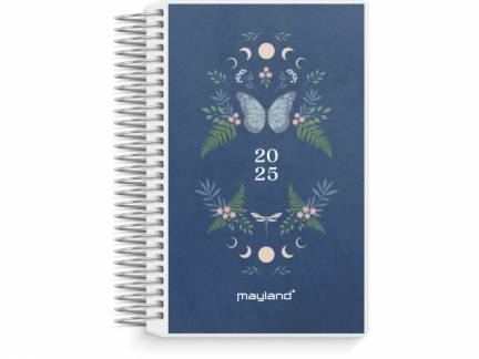 Mini dagkalender m/4 illu. PP-plast 2025