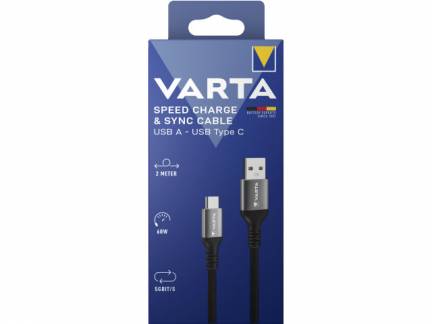 Kabel Varta USB A til USB type C