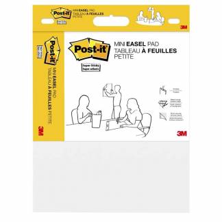 Post-it Meeting chart Mini Super Sticky 457x381mm hvid 6x20ark