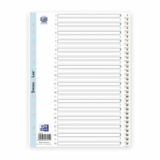 Register ELBA Strong-Line A4 1-31 hvid 0,12mm