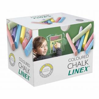 Kridt Linex CCCHC 100 farve 100stk/pak