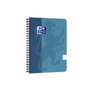 Notesbog Oxford TOUCH A5+ turkis kvadreret 90g