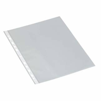 Plastlomme Bantex A4 0,09mm åben top 10stk/pak transp.