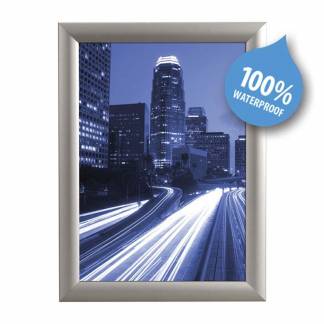 Snapramme TWIN Light A4 vandtæt alu