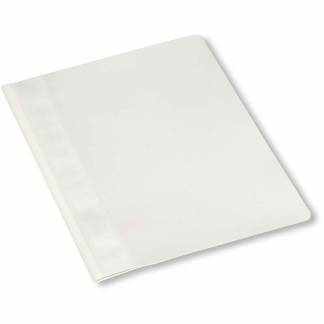 Tilbudsmappe u/lomme hvid A5 323507