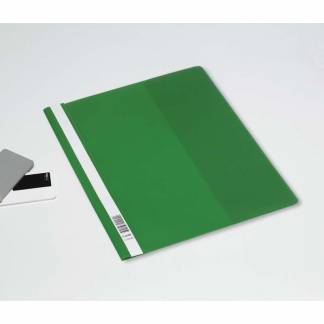 Tilbudsmappe Bantex A4 m/lomme grøn PP